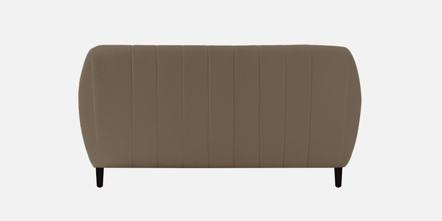 Nesco Boucle Fabric 2 Seater Sofa In Cara Beige Colour - Febonic Living