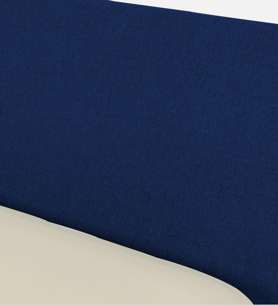 Catla Fabric Upholstered Queen Size Bed In Royal Blue Colour - Febonic Living