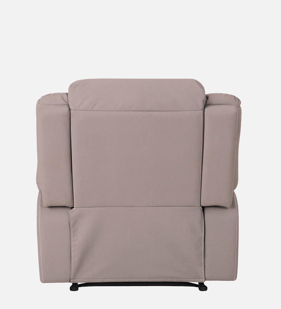 Adley Fabric 1 Seater Motorized Recliner In Orchid Beige Colour - Febonic Living