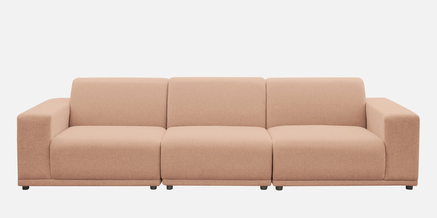 Adam LHS L Shape Lounger Fabric Sofa - Cosmic Beige white bg - Febonic Living