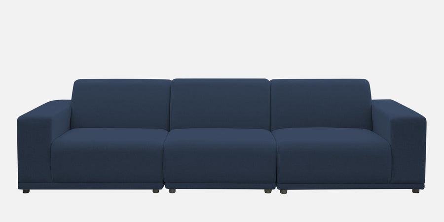 Adam LHS L Shape Lounger Fabric Sofa - Denim Blue white bg image - Febonic Living