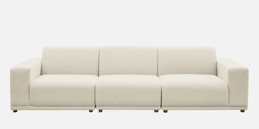 Adam LHS L Shape Lounger Fabric Sofa - Ivory Cream White bg image - Febonic Living