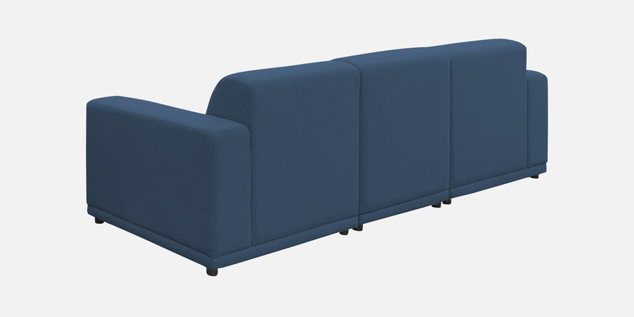 Adam LHS L Shape Lounger Fabric Sofa - Light Blue sofa back image - Febonic Living