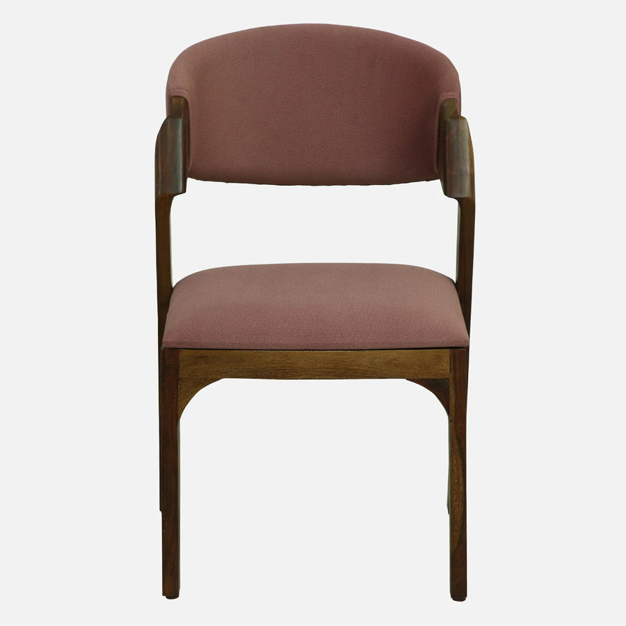 Aden Sheesham Wood Chairs In Provincial Teak Finish (Set Of 2)