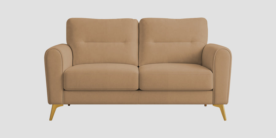 Alpine Fabric 2 Seater Sofa In Copper Brown Colour - Febonic Living
