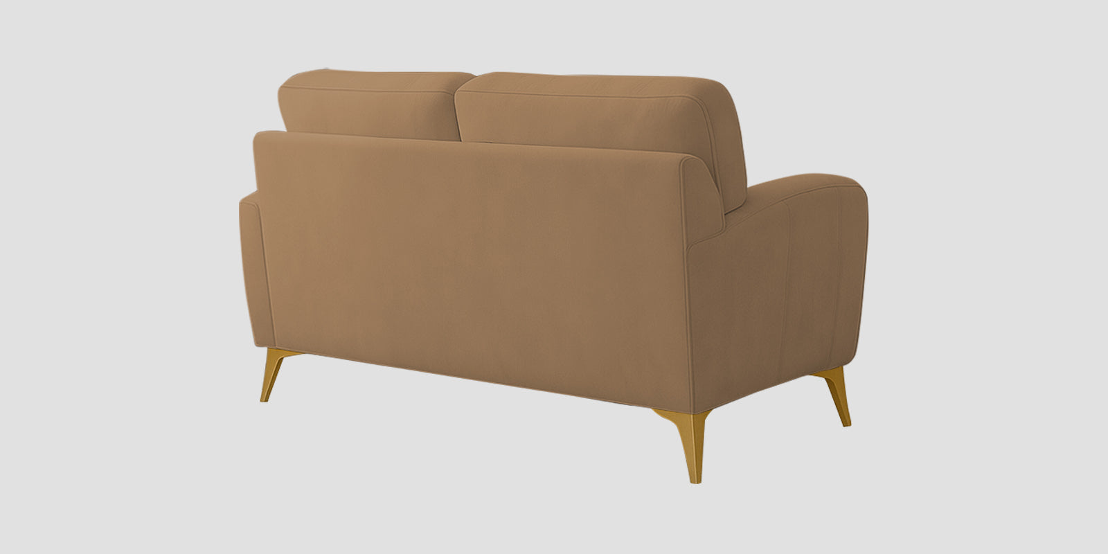 Alpine Fabric 2 Seater Sofa In Copper Brown Colour