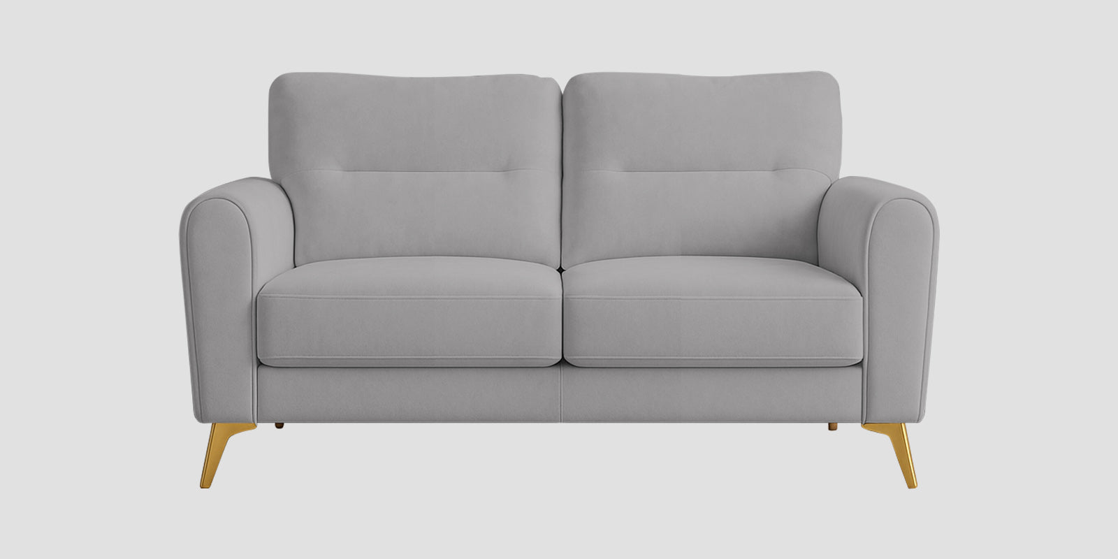 Alpine Fabric 2 Seater Sofa In Dim Grey Colour