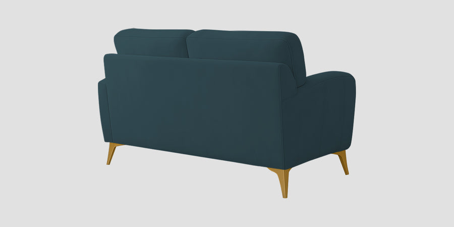Alpine Fabric 2 Seater Sofa In Sea Blue Colour - Febonic Living