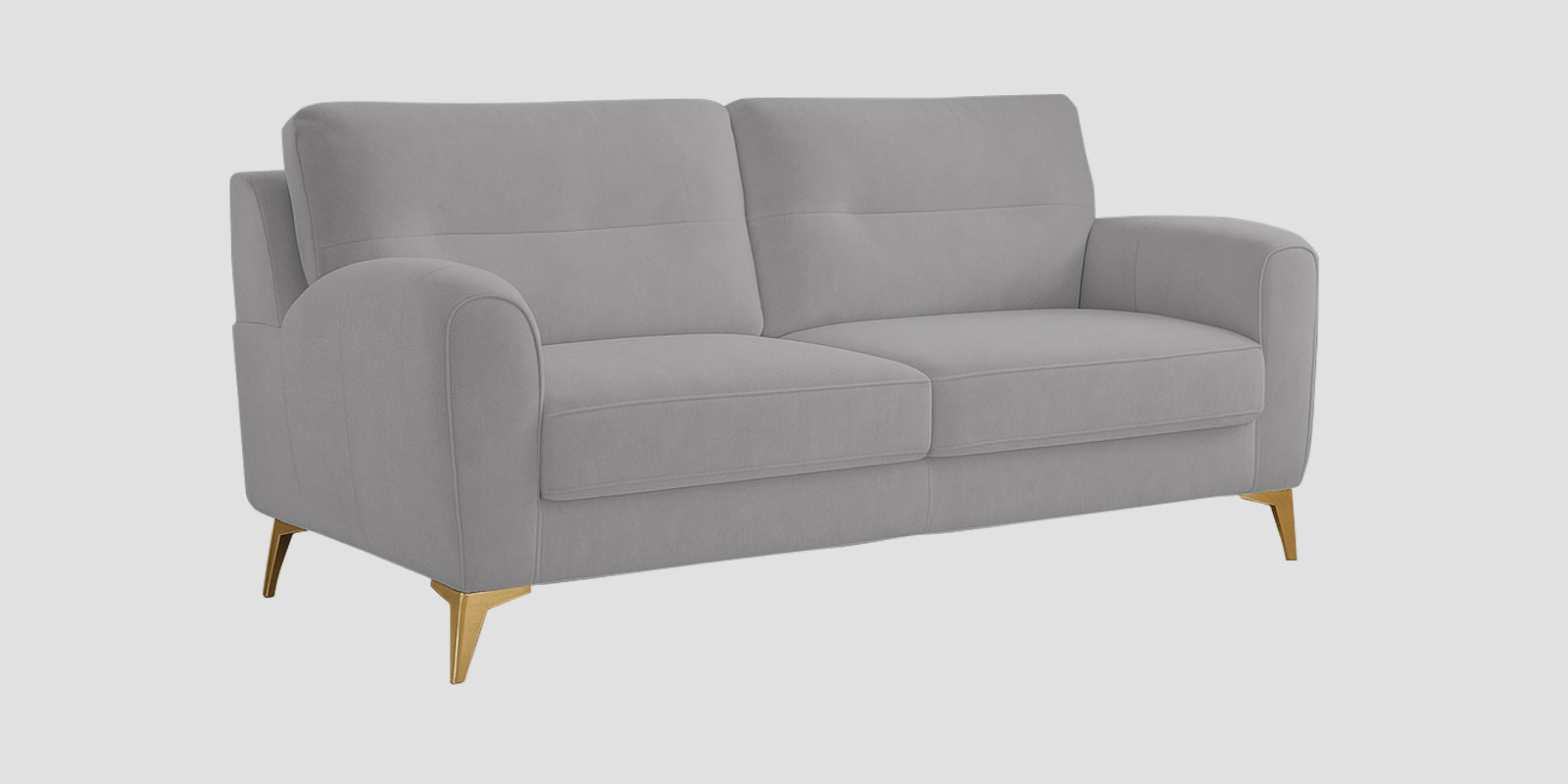 Alpine Fabric 3 Seater Sofa In Dim Grey Colour