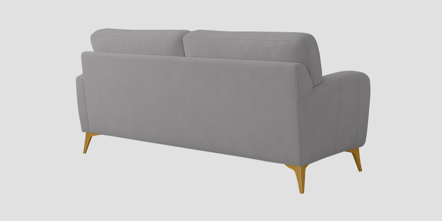 Alpine Fabric 3 Seater Sofa In Dim Grey Colour - Febonic Living