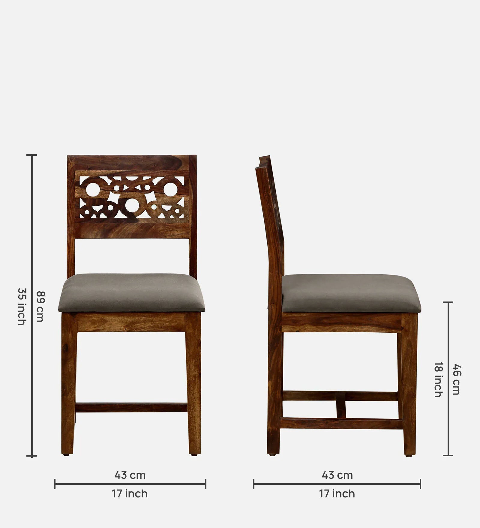 Dohaq Sheesham Wood 6 Seater Dining Set in Scratch Resistant Provincial Teak Finish With Bench - Febonic Living