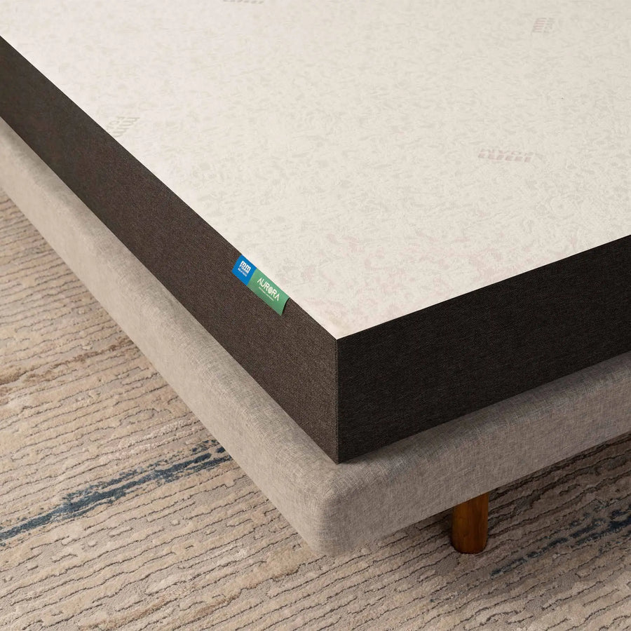 Aurora (100% Organic Natural Latex) Single Size Mattress + Life Companion Latex Pillows