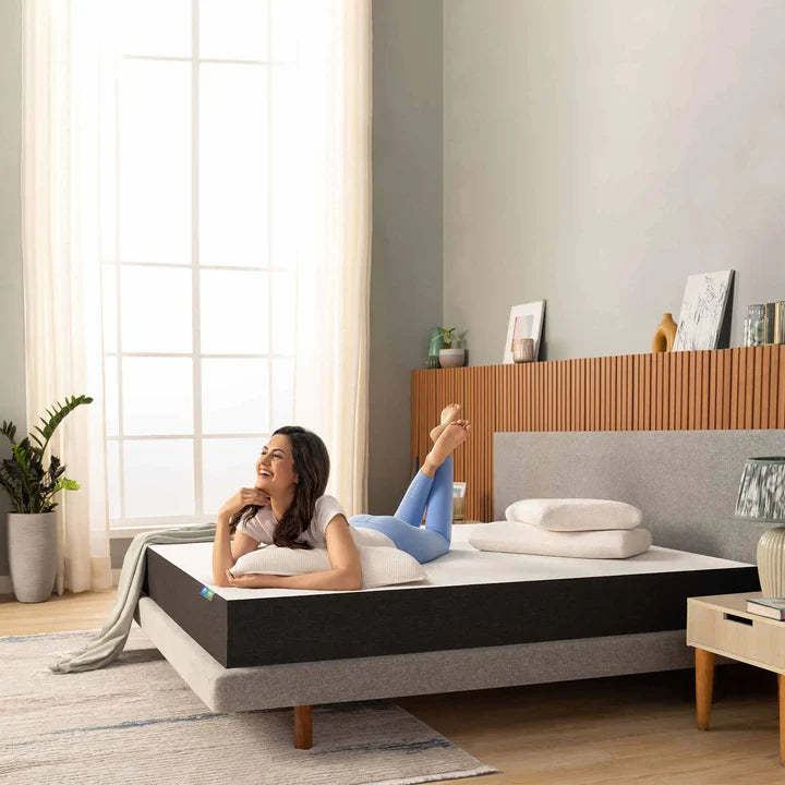 Aurora (100% Organic Natural Latex) Single Size Mattress + Life Companion Latex Pillows