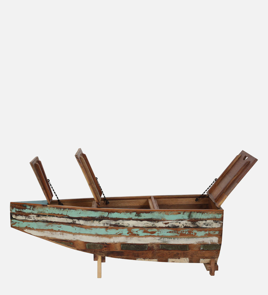 Ezla Reclaimed Wood Bar Cabinet In Distress Finish - Febonic Living