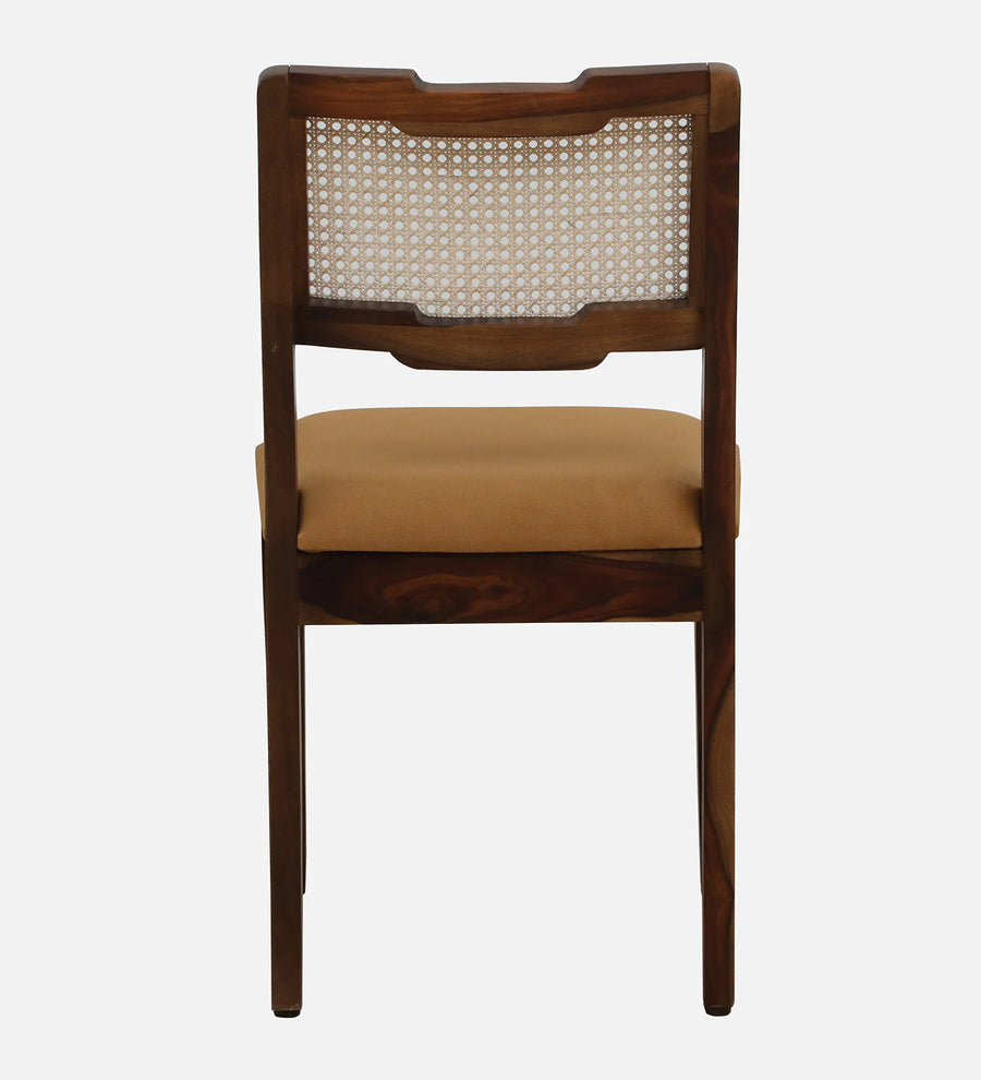 Tanu Sheesham Wood Arm Chair In Provincial Teak Finish - Febonic Living