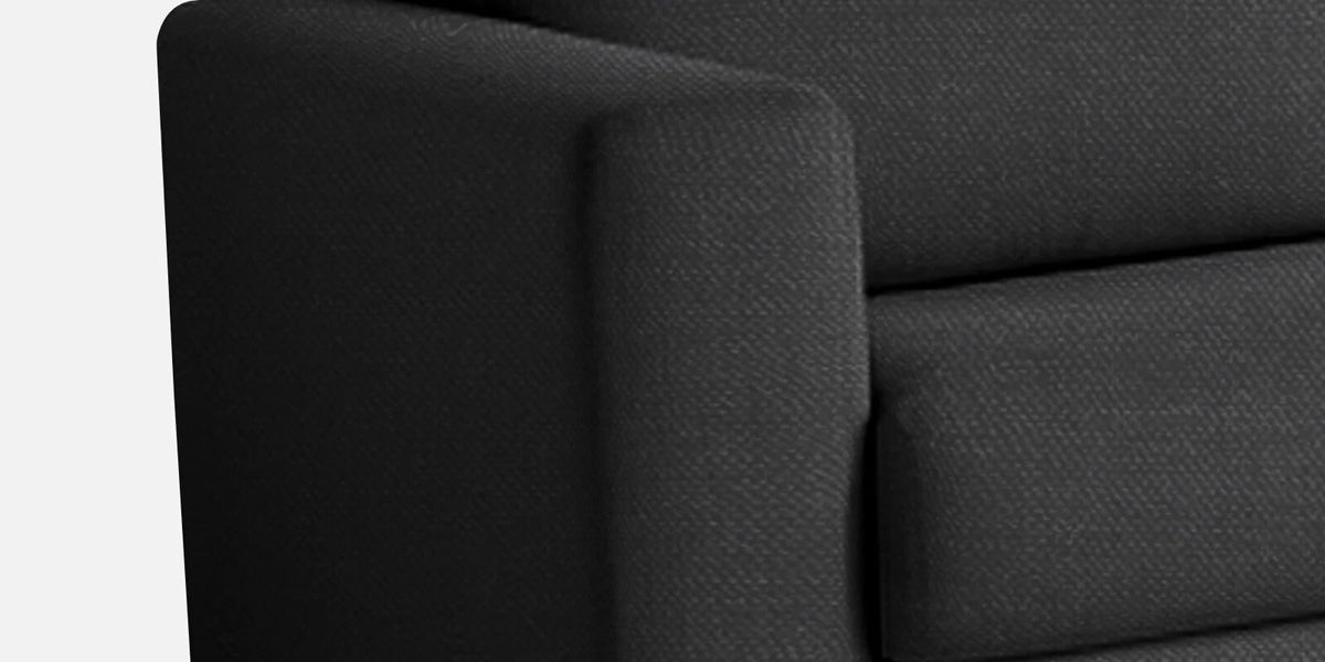 Bingo 3 Seater Fabric Sofa - Charcoal Grey