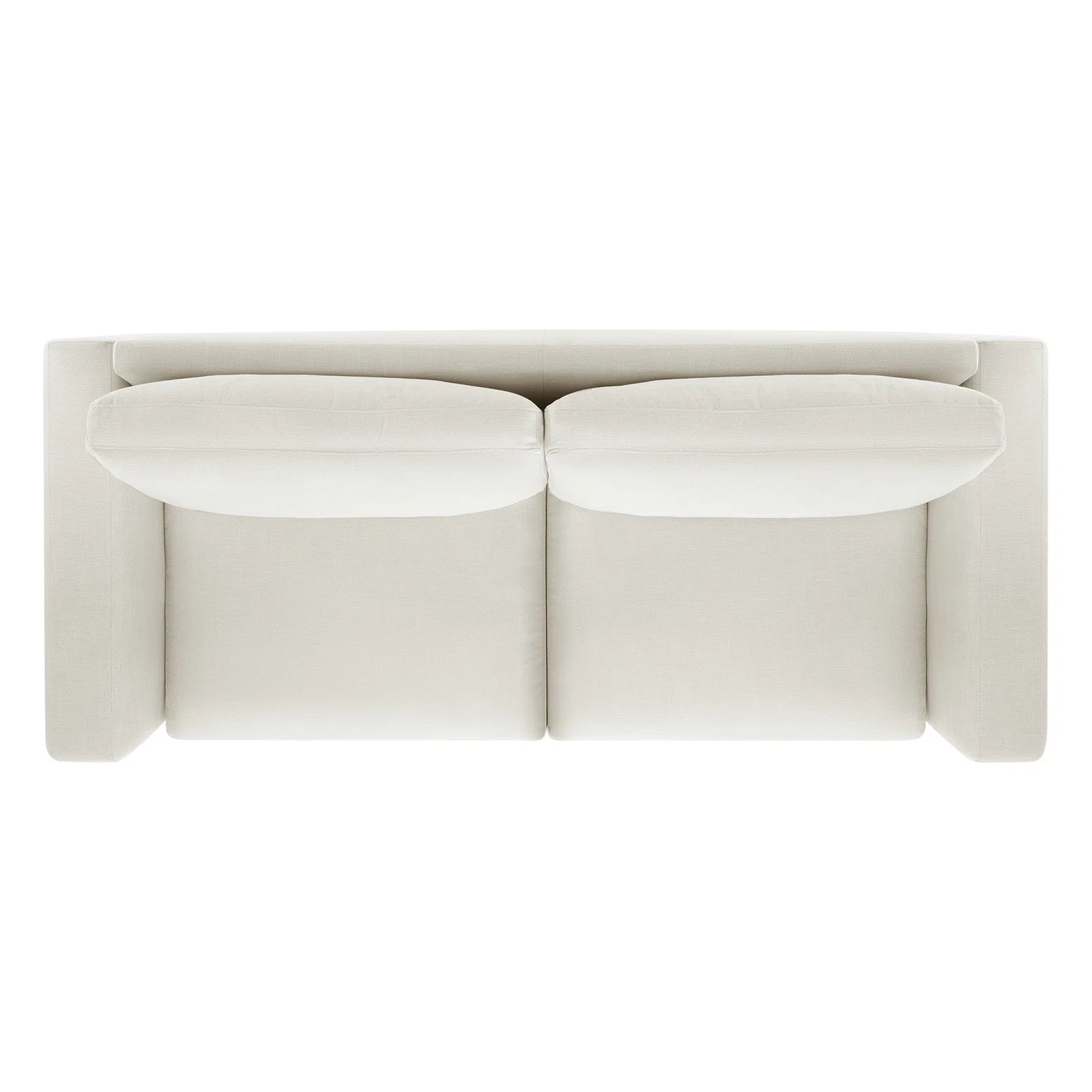 Esha Fabric 3 Seater Sofa In Ivory Cream Colour