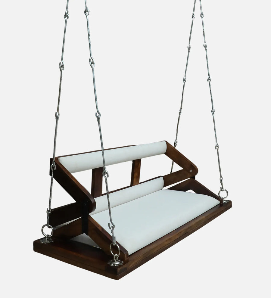 Bliza Sheesham Wood Swing In Provincial Teak Finish