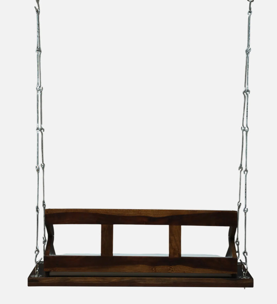 Bliza Sheesham Wood Swing In Provincial Teak Finish