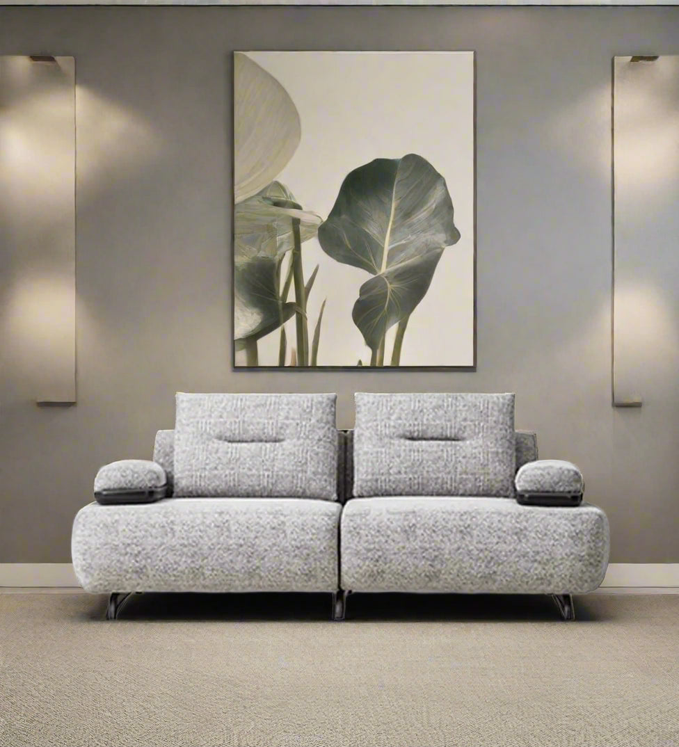 Bodan Fabric 3 Seater Sofa In Dim Grey Colour