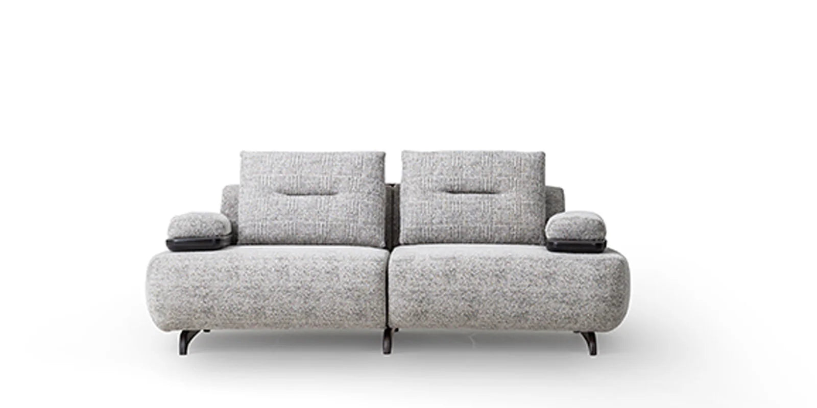 Bodan Fabric 3 Seater Sofa In Dim Grey Colour