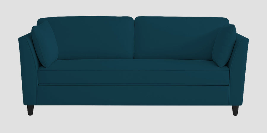 Miranda Velvet 3 Seater Sofa In Arabian Green Colour - Febonic Living