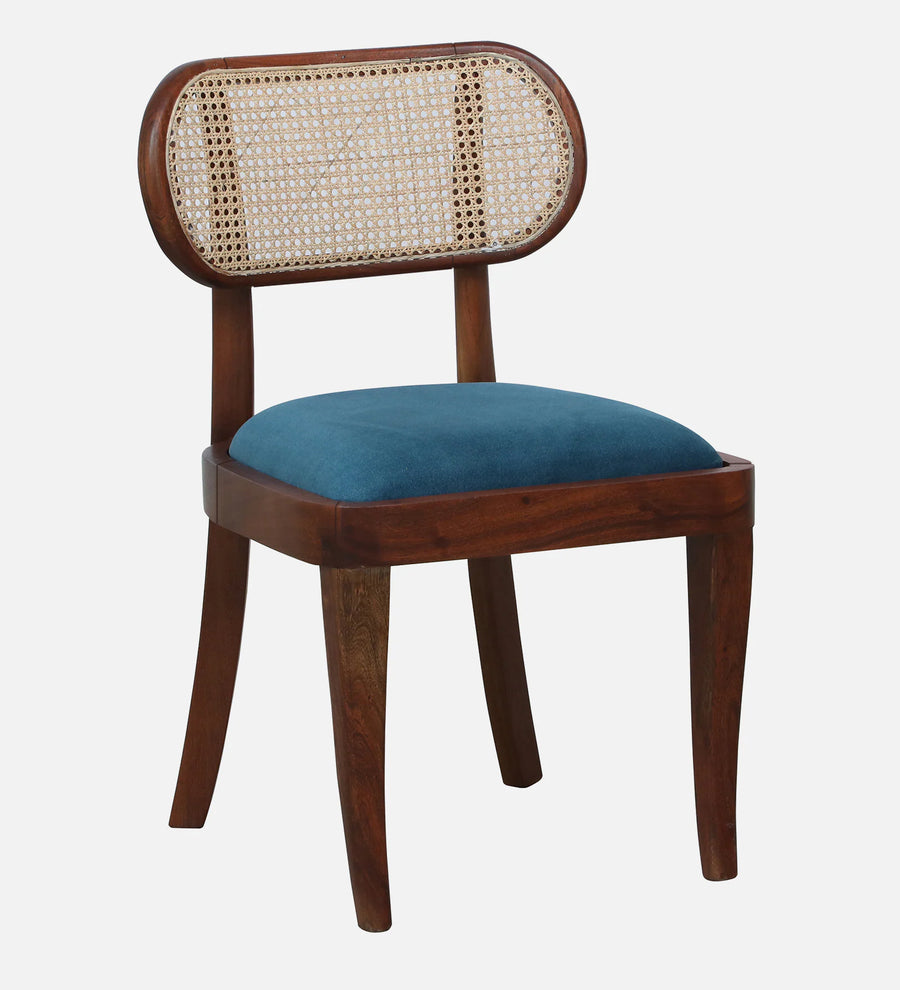 Accra Sheesham Wood Dining Chair In Scratch Resistant Provincial Teak Finish - Febonic Living