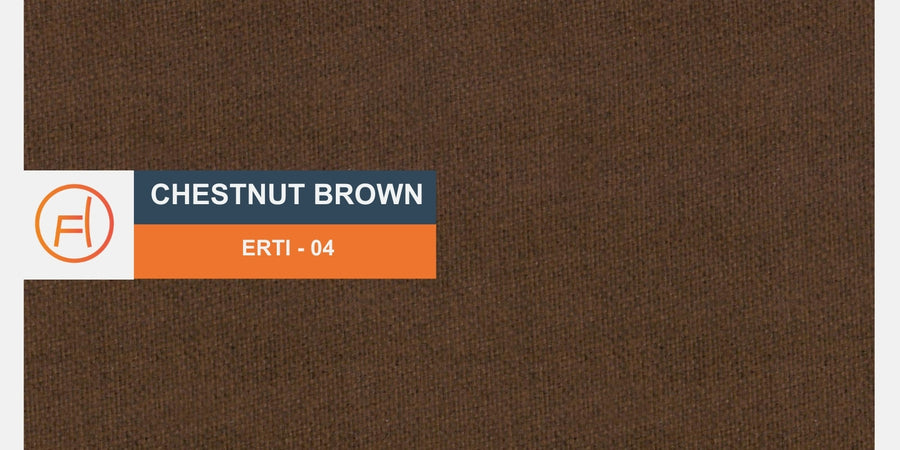 Andres Fabric 3 Seater Sofa In Chestnut Brown Colour - Febonic Living