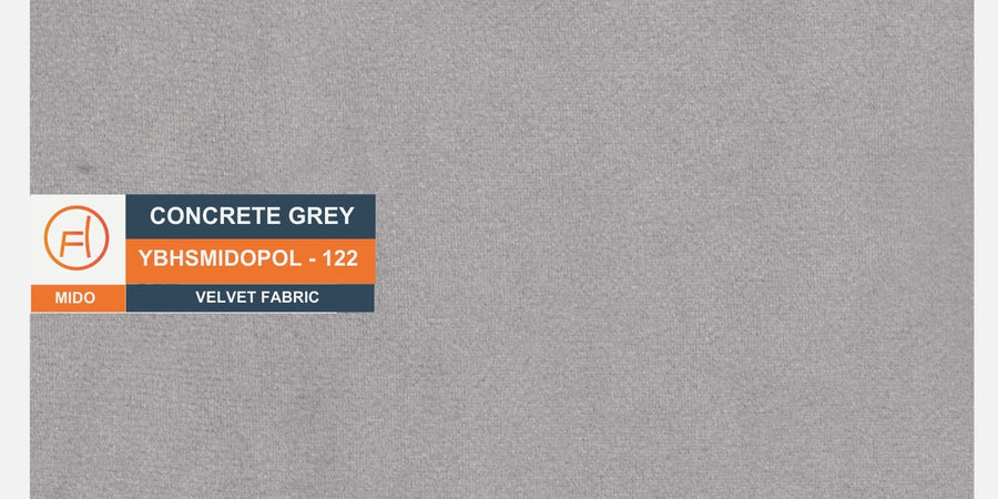 Kosta Velvet 2 Seater Sofa In Concrete Grey Colour - Febonic Living