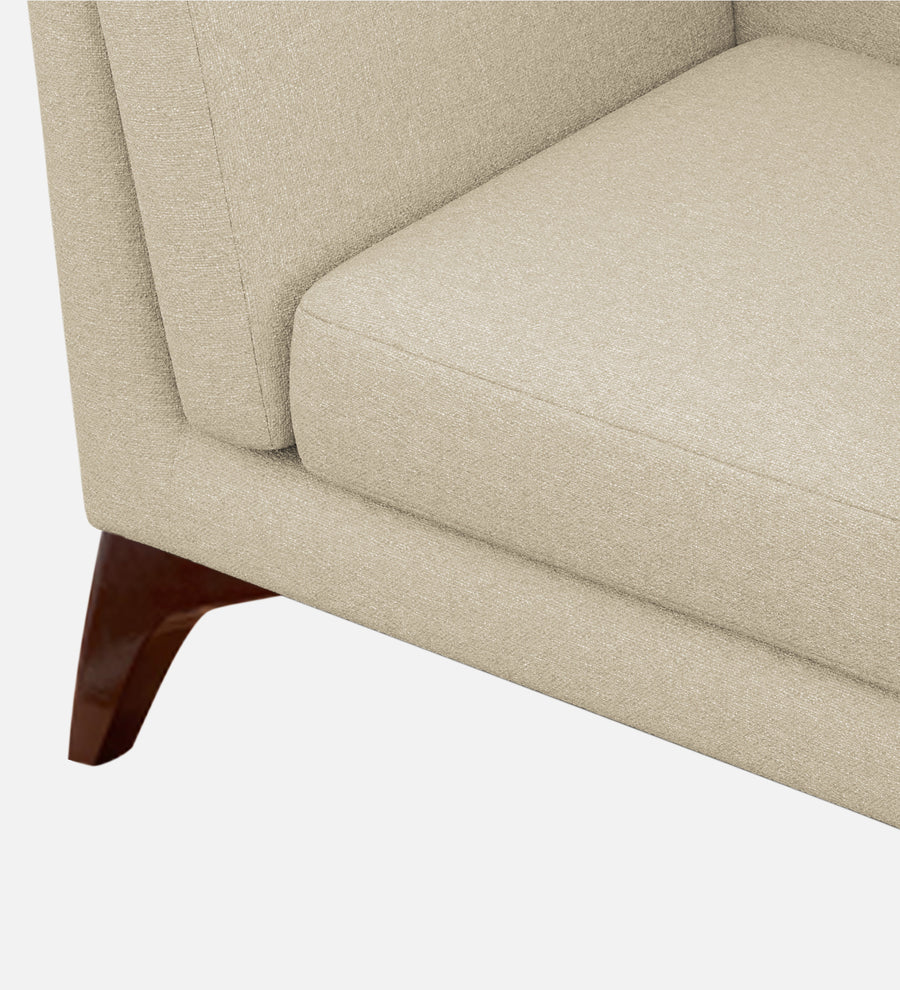 Candy Fabric 1 Seater Sofa In Cotton Beige Colour - Febonic Living