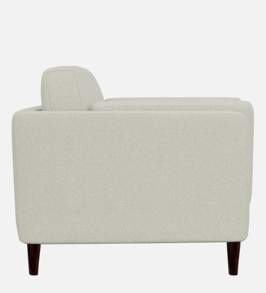 Candy Fabric 1 Seater Sofa In Pearl White Colour - Febonic Living