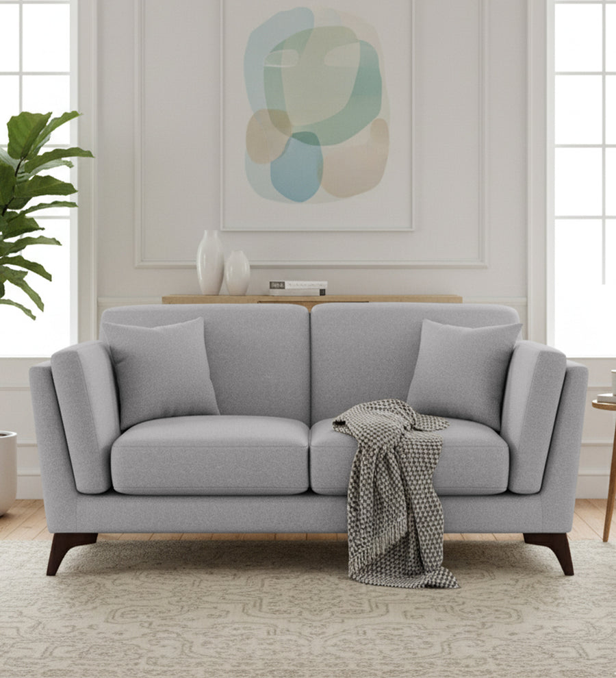 Candy  2 Seater Fabric Sofa - Dim Grey by Febonic Living