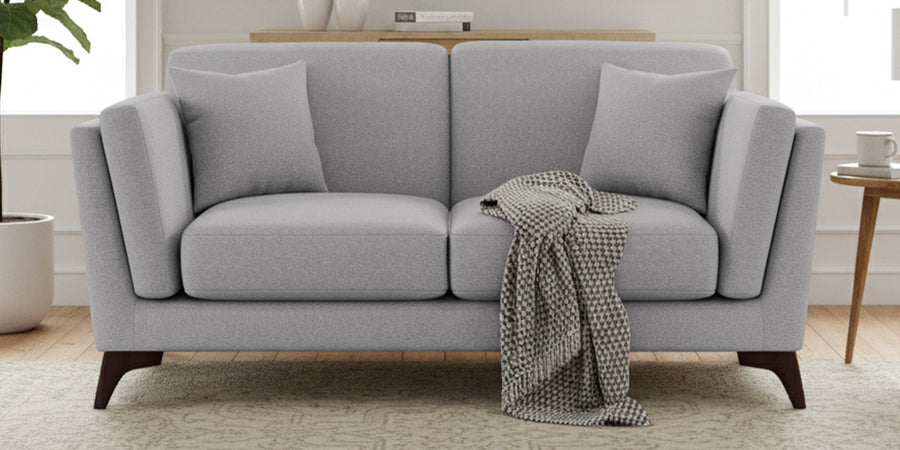 Candy Fabric 2 Seater Sofa In Dim Grey Colour - Febonic Living