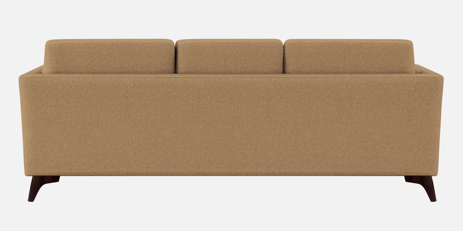 Candy Fabric 3 Seater Sofa In Copper Brown Colour