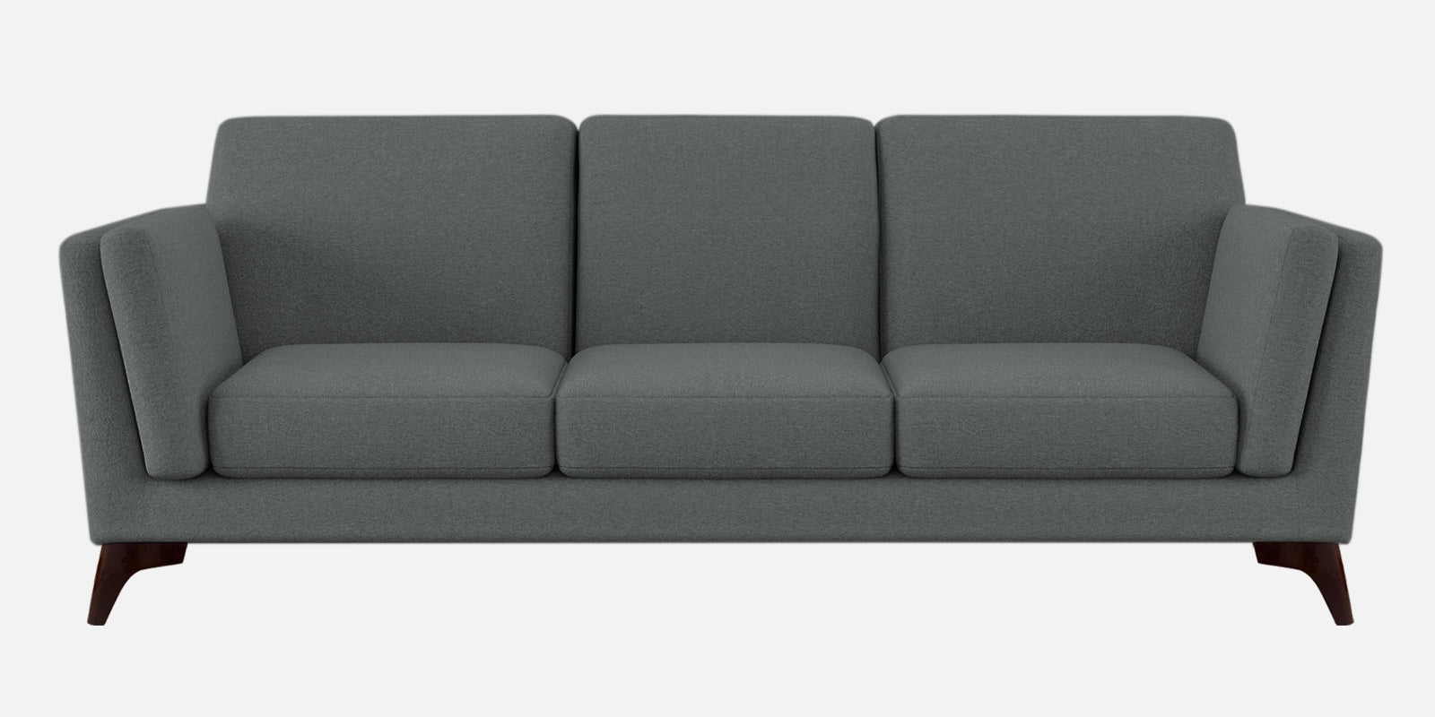 Candy Fabric 3 Seater Sofa In Nimbus Grey Colour