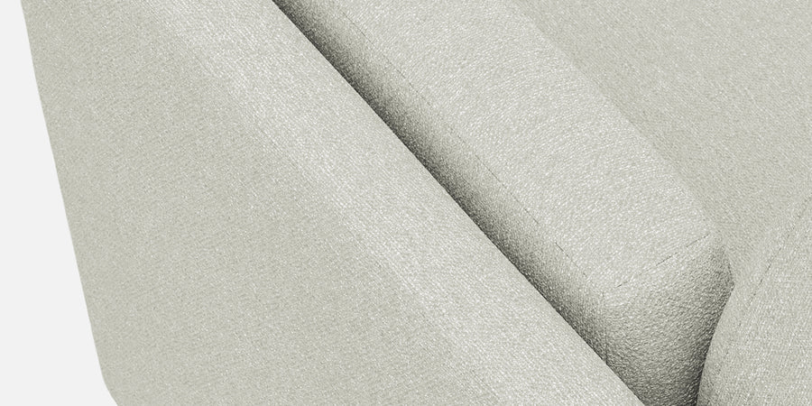 Candy Fabric 3 Seater Sofa In Pearl White Colour - Febonic Living