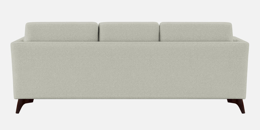 Candy Fabric 3 Seater Sofa In Pearl White Colour - Febonic Living