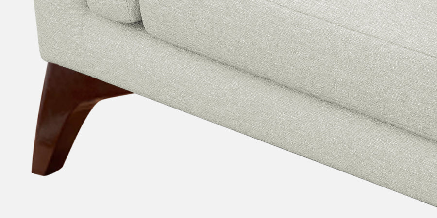 Candy Fabric 3 Seater Sofa In Pearl White Colour - Febonic Living