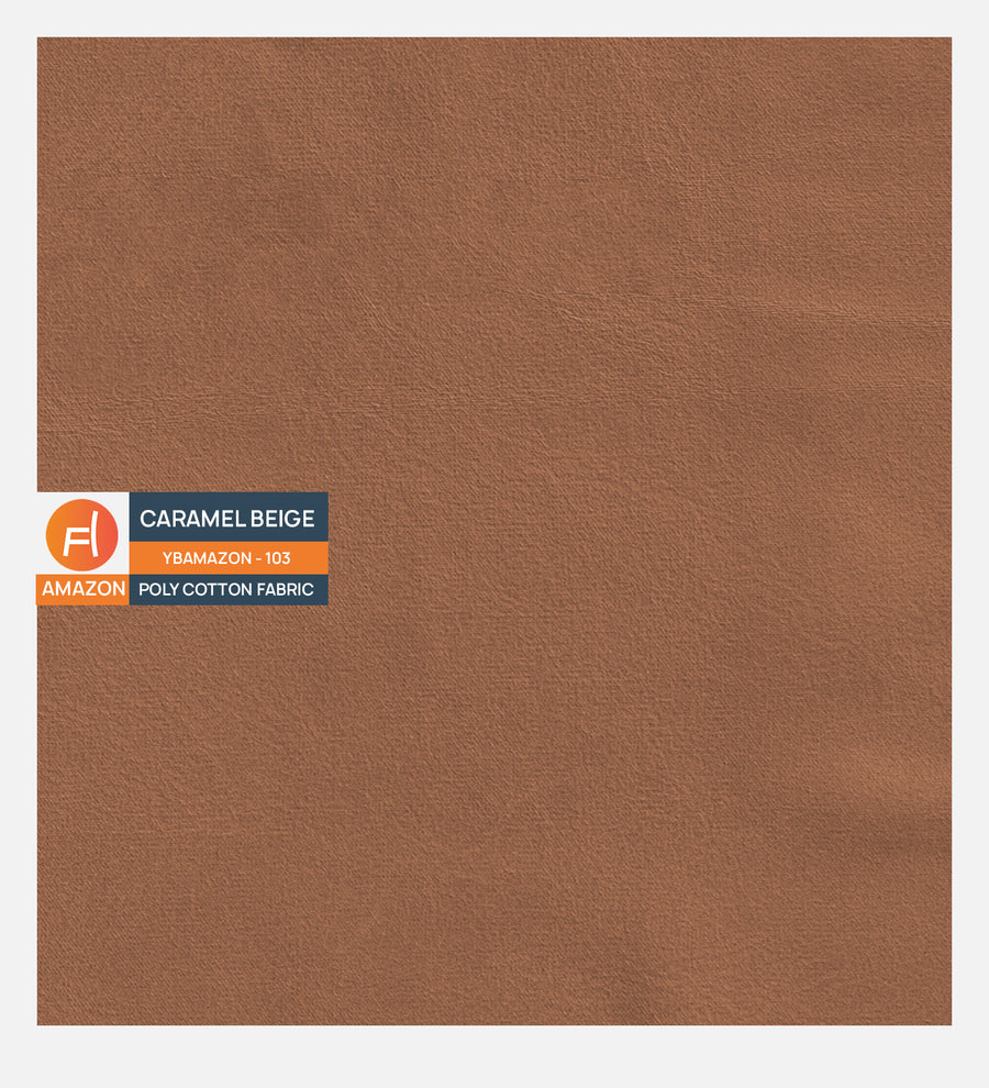 Textured suede Fabric Carmel Beige 103 Code by Febonic Living