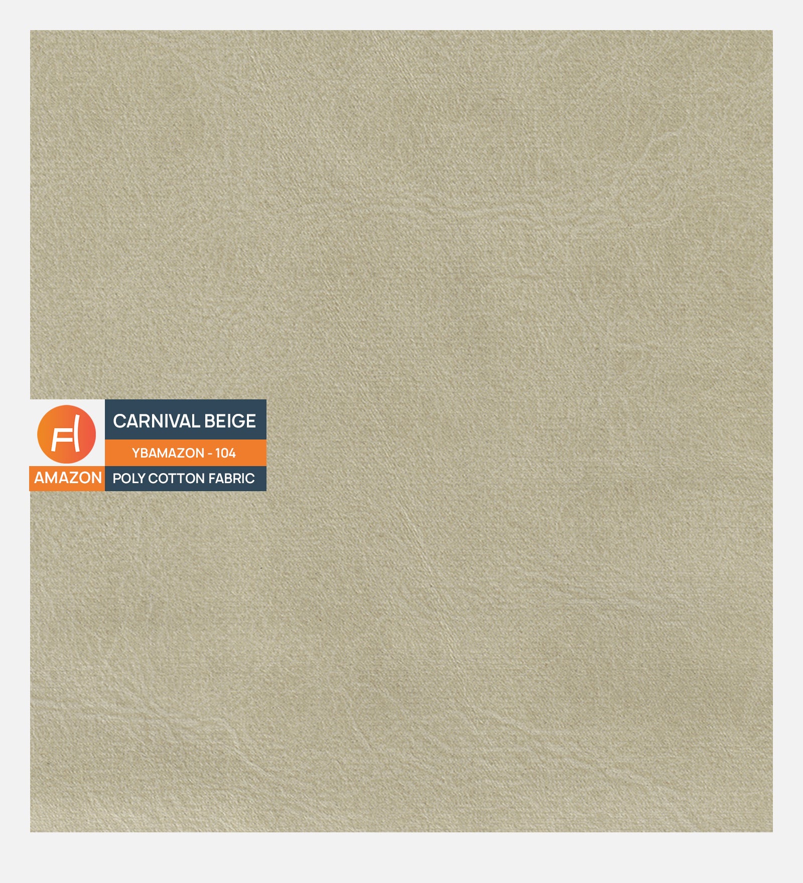 Amazon Fabric in Carnival Beige Colour