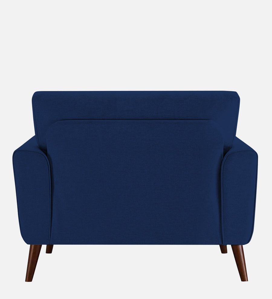 Castro Fabric 1 Seater Sofa In Royal Blue Colour - Febonic Living