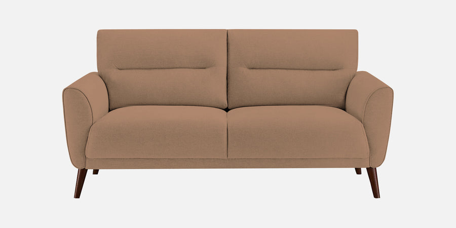 Castro Fabric 2 Seater Sofa In Cosmic Beige Colour - Febonic Living