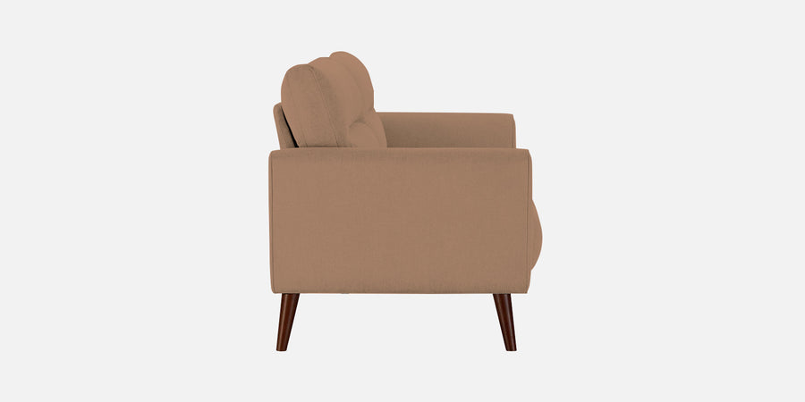 Castro Fabric 2 Seater Sofa In Cosmic Beige Colour - Febonic Living