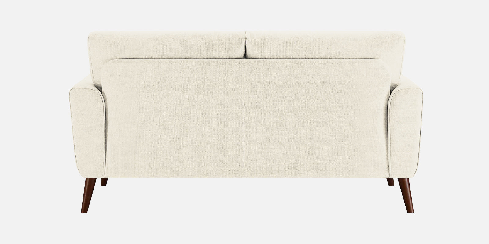 Castro Fabric 2 Seater Sofa In Ivory Cream Colour