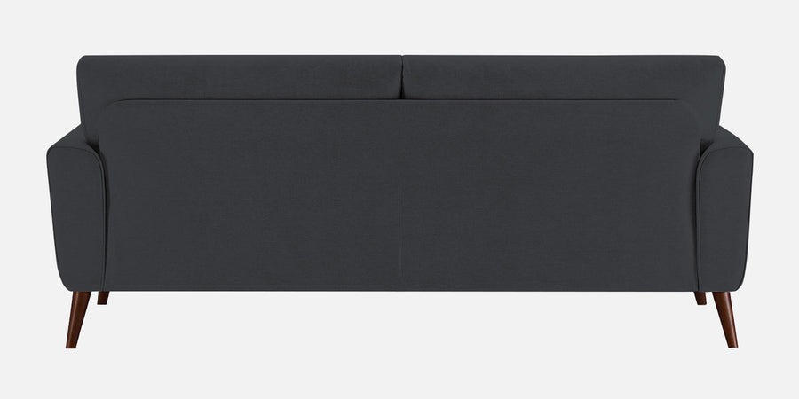 Castro Fabric 3 Seater Sofa In Charcoal Grey Colour - Febonic Living