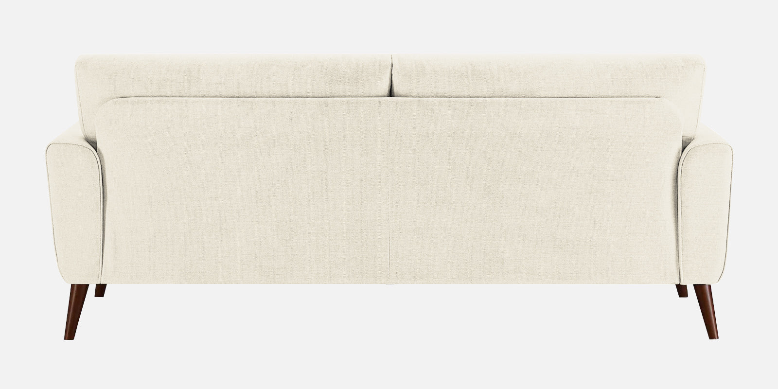 Castro Fabric 3 Seater Sofa In Ivory Cream Colour - Febonic Living