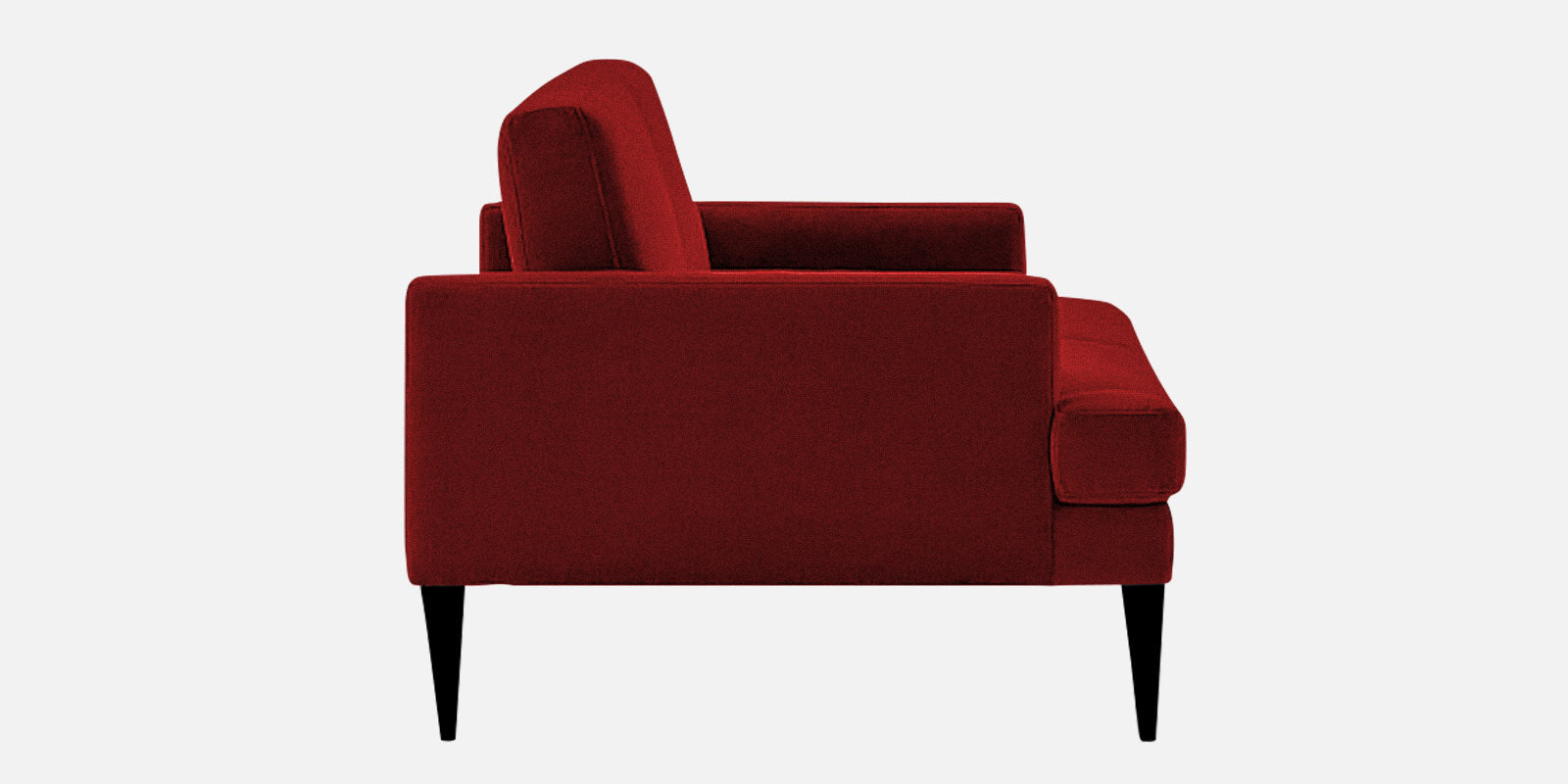 Zoya Fabric 3 Seater Convertable Sofa Cum Bed in Blood Maroon Colour