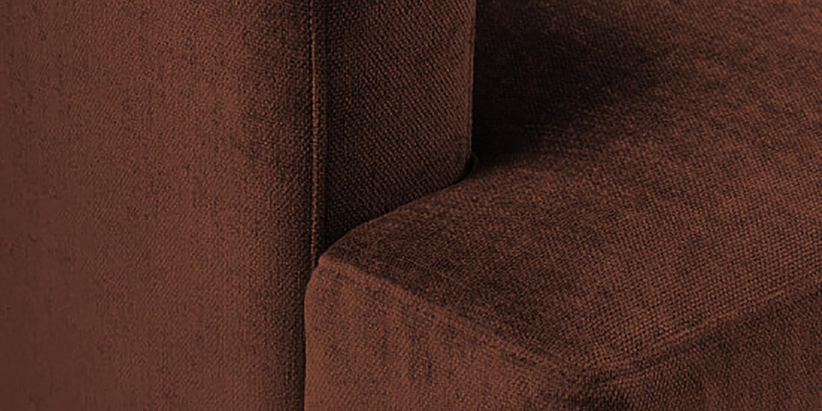 Zoya Fabric 3 Seater Convertable Sofa Cum Bed in Coffee Brown Colour