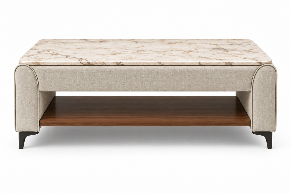 Daroox Coffee Table With Marble Top