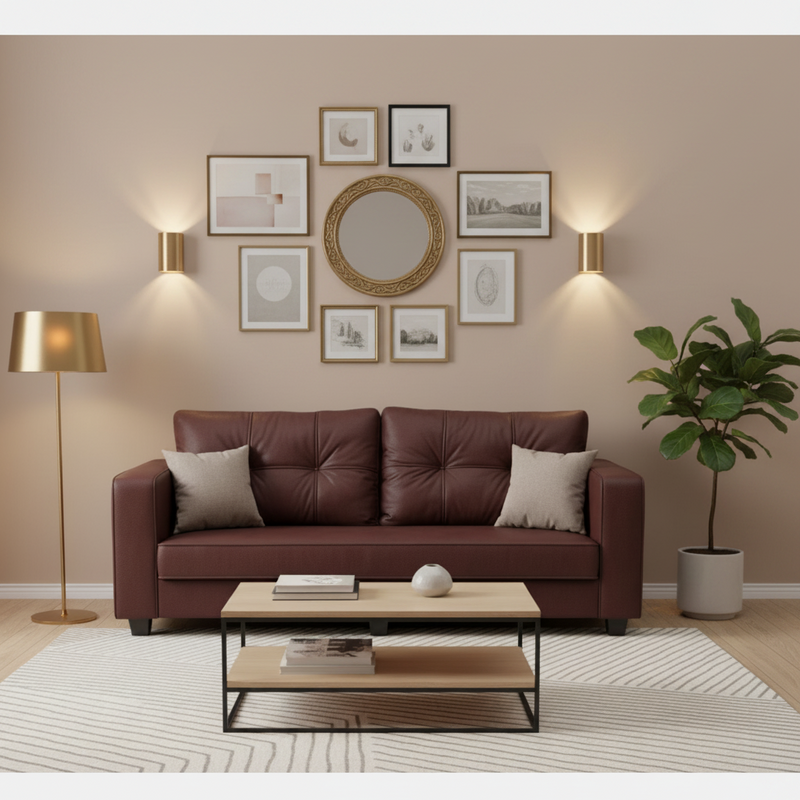 Leatherette Sofas